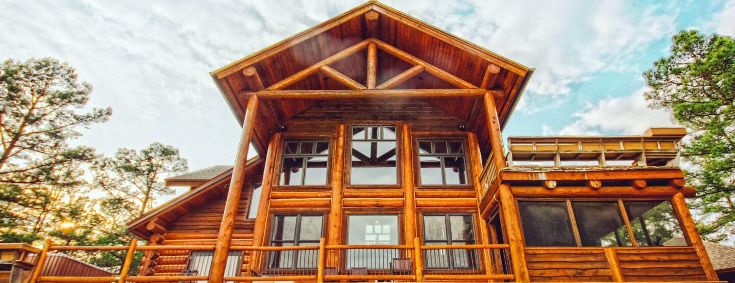 Painting Log Cabin Exterior